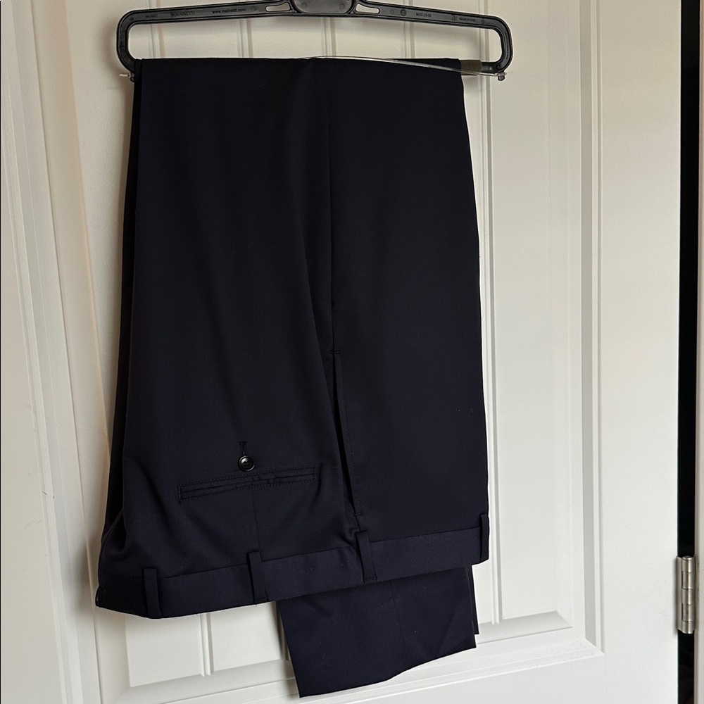 Brooks Brothers Navy Men's Dress Trousers